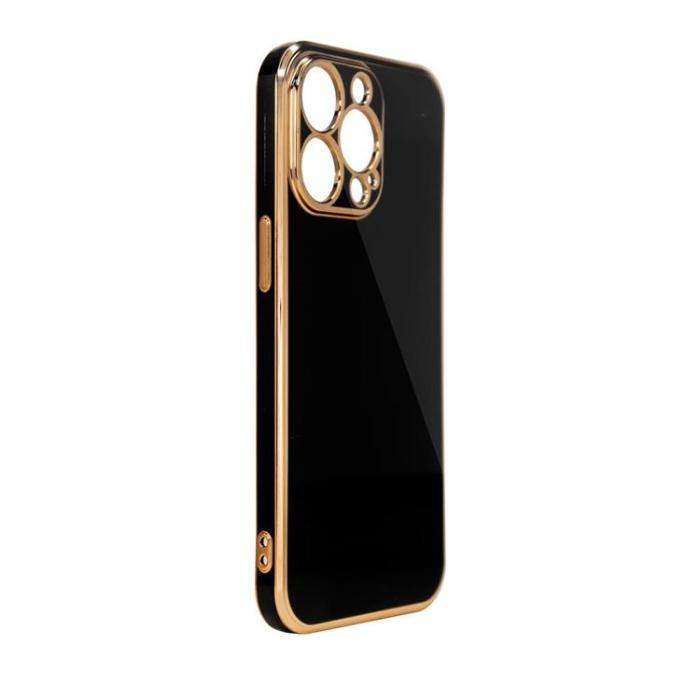 UTGATT5 - iPhone 13 Skal Lighting med Gelram - Svart