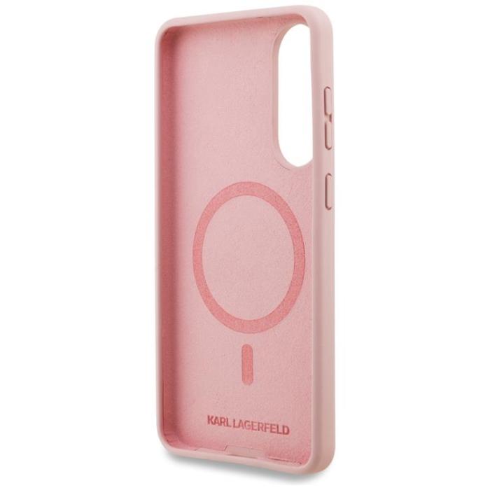KARL LAGERFELD - Karl Lagerfeld Galaxy S25 Edge Mobilskal MagSafe Silikon Heads & Circle
