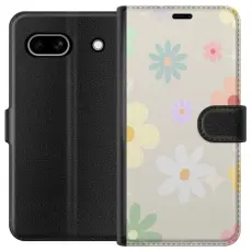 iSecrets - Plånboksfodral till Google Pixel 7a med fejdande blommor