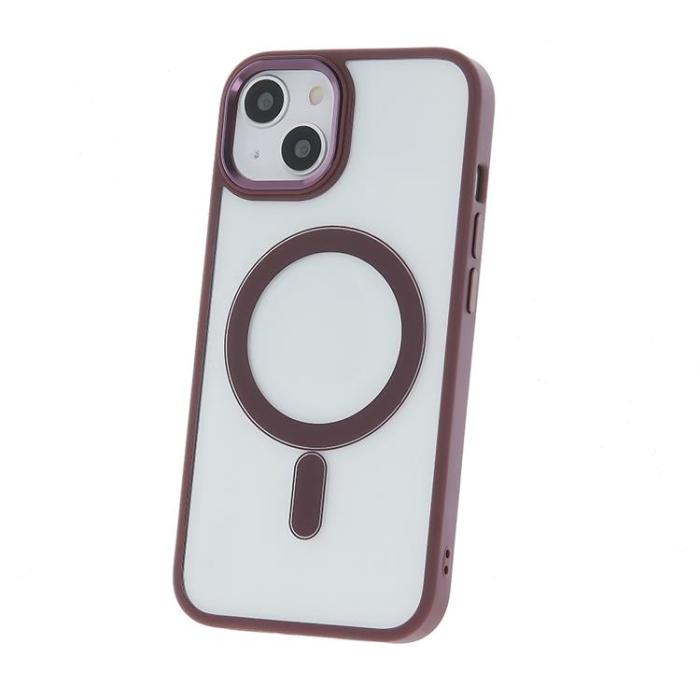 OEM - iPhone 16 Plus Mobilskal MagSafe Satin Clear - Lila