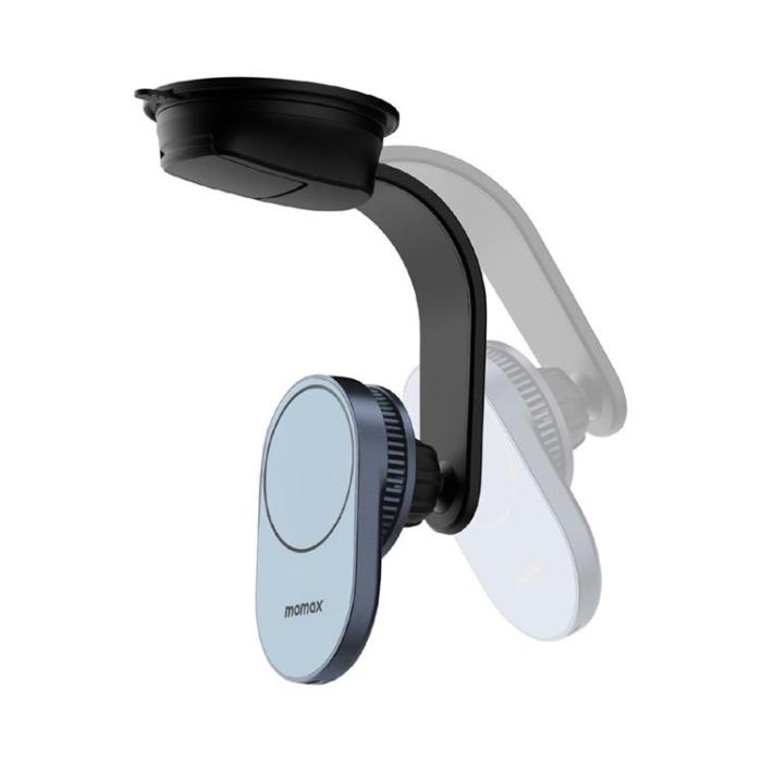MOMAX - MOMAX Qi2 Bilmontering MagSafe 25W Trådlös Laddare 1-Move Q.Mag