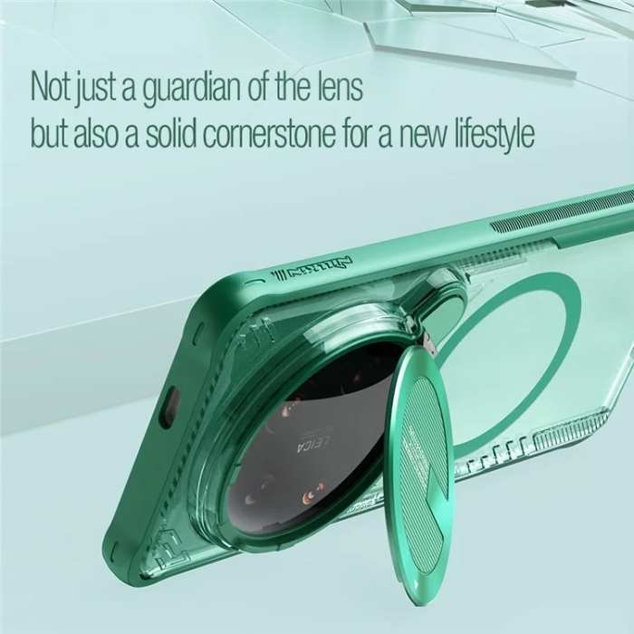 Nillkin - Nillkin Xiaomi 14 Ultra Mobilskal MagSafe Iceblade Prop - Grön