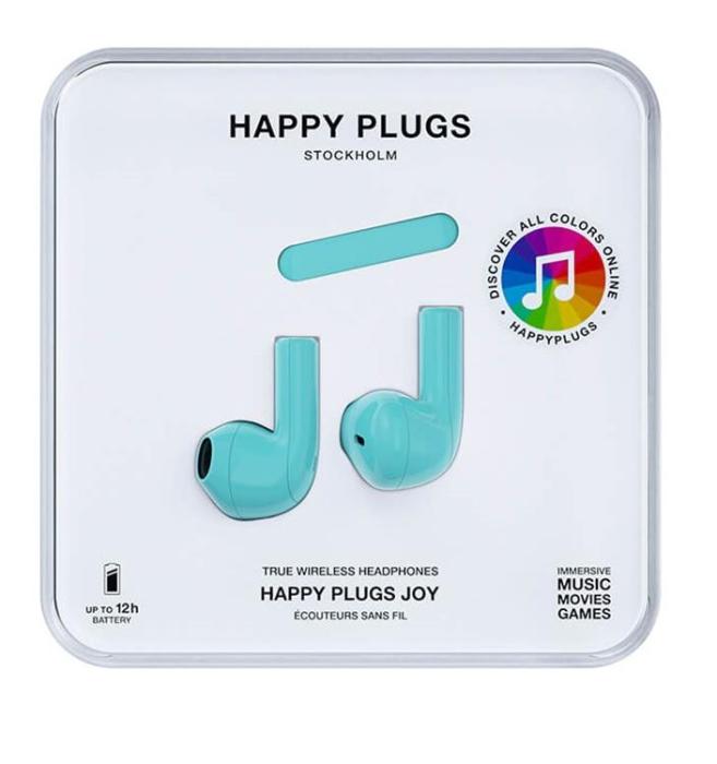 Happy Plugs - Happy Plugs Joy Hörlur In-Ear TWS - Turkos
