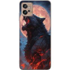 iSecrets - Mobilskal till Motorola Moto G32 med Ylande varg