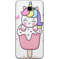 iSecrets - Mobilskal till Samsung Galaxy J4+ med Glad enhörning