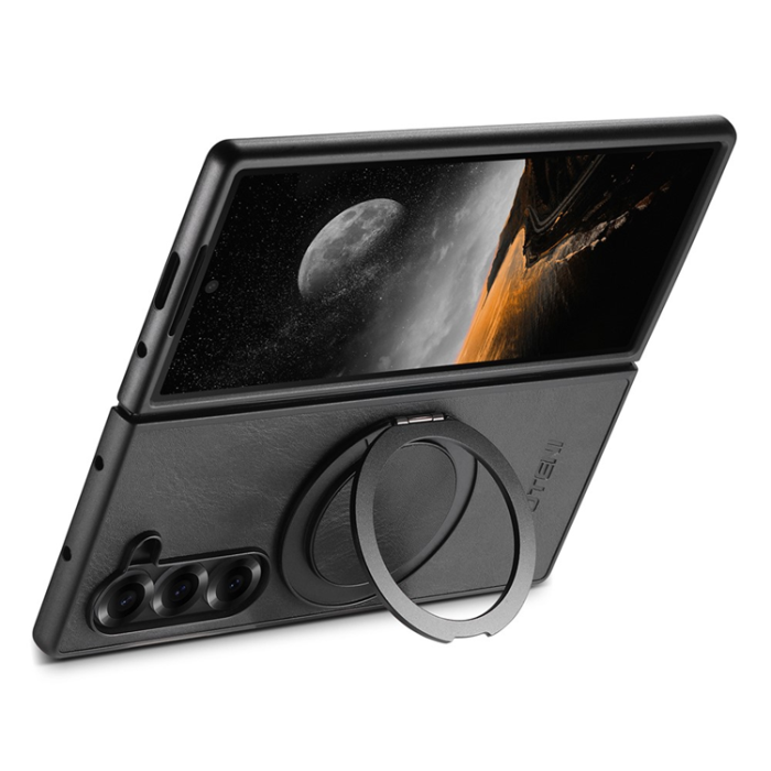 SUTENI - SUTENI Galaxy Z Fold 7 Mobilskal MagSafe G3 Waxy - Svart