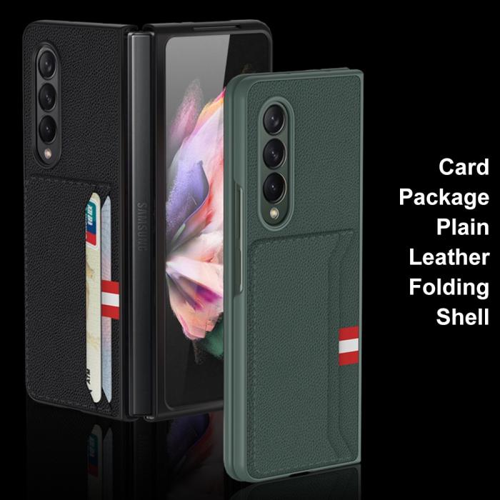 GKK - GKK Korthållare Skal Samsung Galaxy Z Fold 3 - Svart