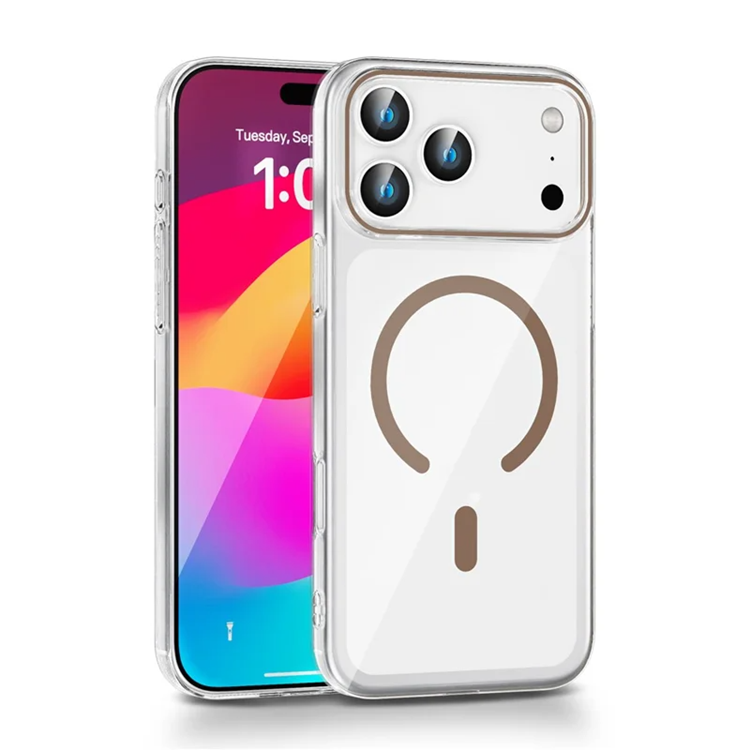 iPhone 17 Pro Max Mobilskal MagSafe Compatible Protective - Guld (Ökenguld) | 2353 | AlltMobil