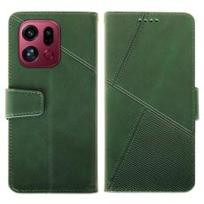 IDEWEI - IDEWEI Oppo Find X9 Pro Pl&aring;nboksfodral Konstl&auml;der St&auml;ll - Gr&ouml;n