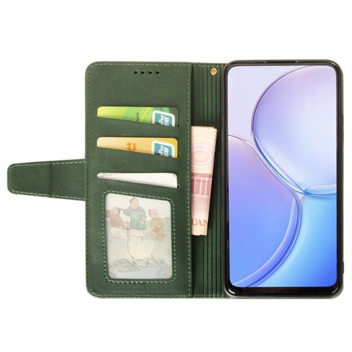 IDEWEI - IDEWEI Oppo Find X9 Pro Plånboksfodral Konstläder Ställ - Grön