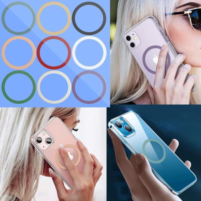 Boom of Sweden - [6in1] Boom iPhone 13 Pro Skal - Kameralinsskydd - Härdat Glas - MagSafe Ring