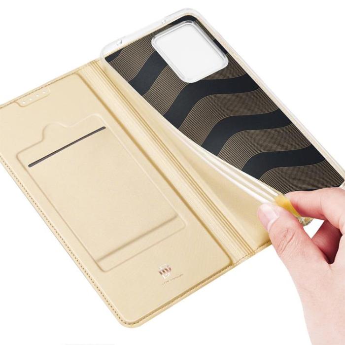 Dux Ducis - Dux Duxis Xiaomi Redmi Note 12 5G Plånboksfodral Skin Pro - Guld