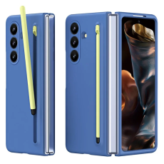 A-One Brand - Galaxy Z Fold 7 5G Mobilskal Med Stylus Hård PC - Himmelsblå