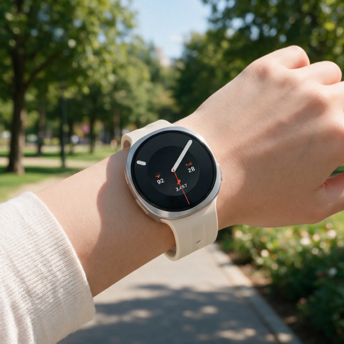 Tech-Protect - Tech-Protect Armband För Galaxy Watch 8/9/Classic Silikon Evo - Starlight