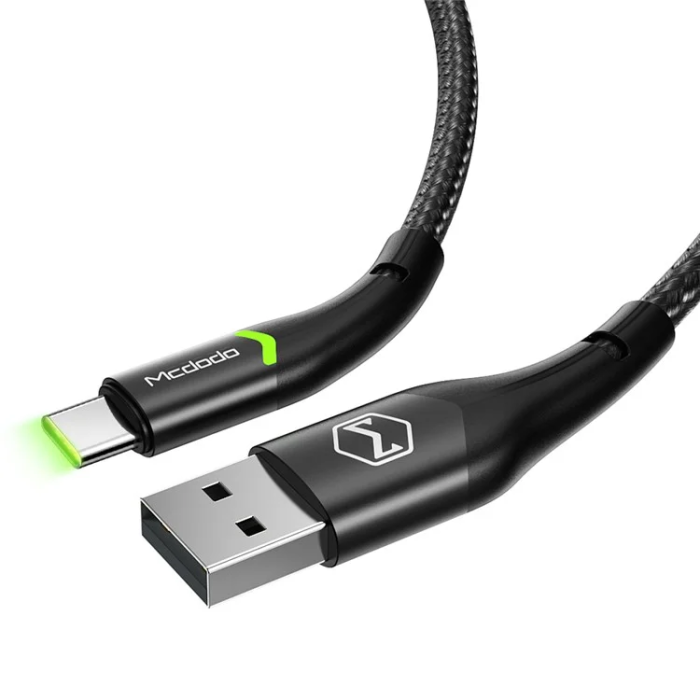 MCDODO - MCDODO USB-A - USB-C Kabel 1m MDD CA-7960 - Svart