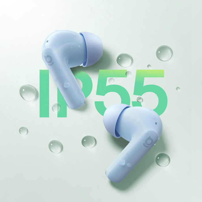 BASEUS - BASEUS EP10 TWS Trådlösa Hörlurar In-Ear med ANC - Blå