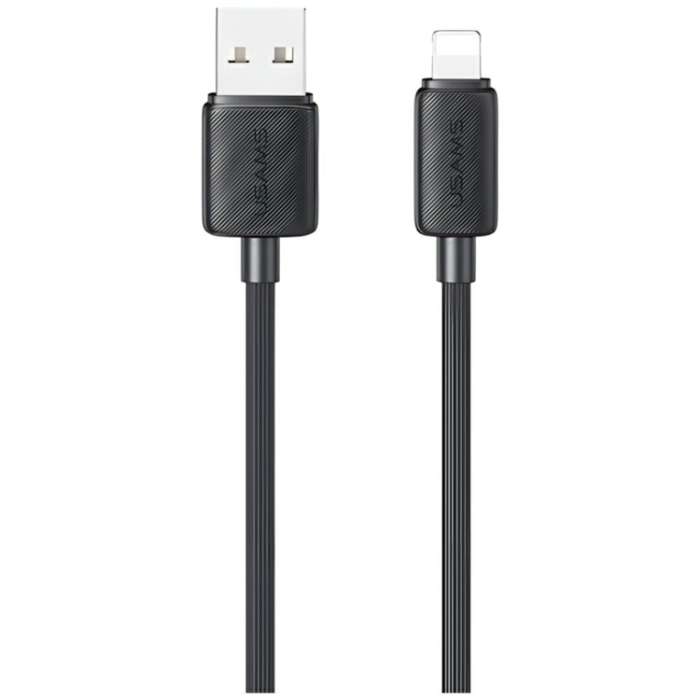 USAMS - Usams USB-A till Lightning Kabel 1m KY Series - Svart