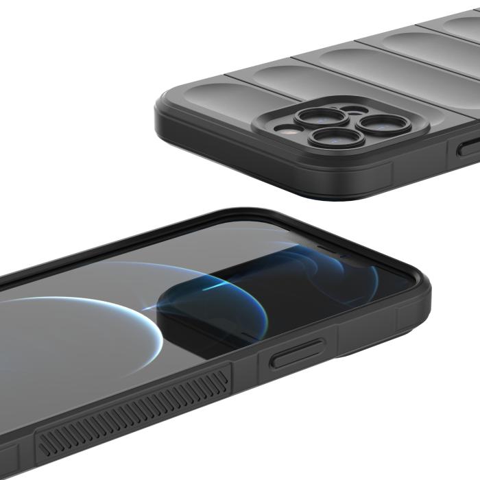 OEM - iPhone 12 Pro Max Skal Magic Shield Case - Mörkblå