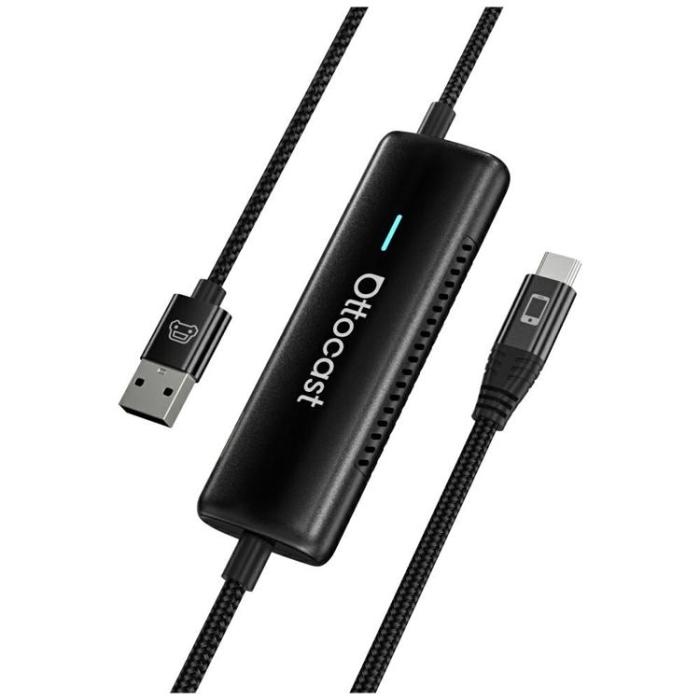 Ottocast - Ottocast Mirror Touch CarPlay Biladapter CA450-T - Svart