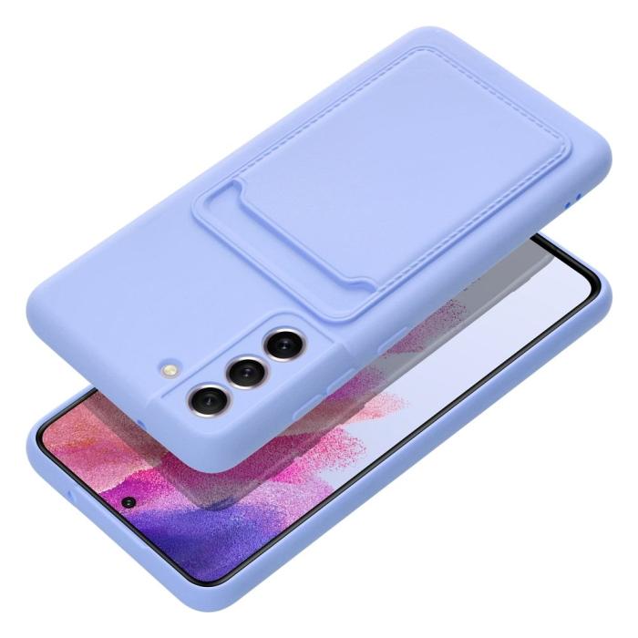 Forcell - Galaxy S21 FE Skal Forcell Korthållare Violett