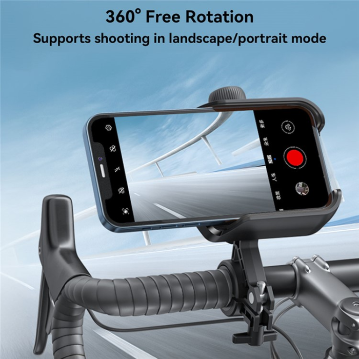 Joyroom - Joyroom Cykelhållare för Styr 360 Graders Rotation JR-ZS431 - Svart