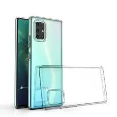 OEM - Samsung Galaxy A71 4G Skal Clear 2mm Mjukplast Transparant