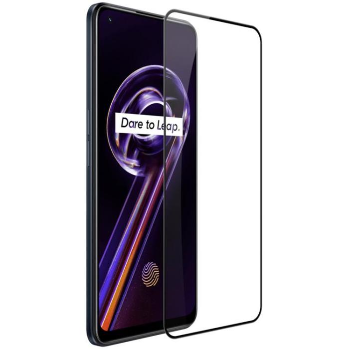 Nillkin - Nillkin Realme 9 Pro Plus Härdat glas CP + PRO Ultra-Thin 0.2mm 9H - Svart