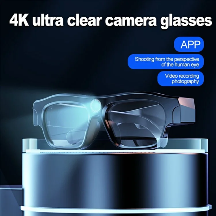 OEM - Smarta Glasögon Bluetooth med 4K Kamera XV18 - Svart