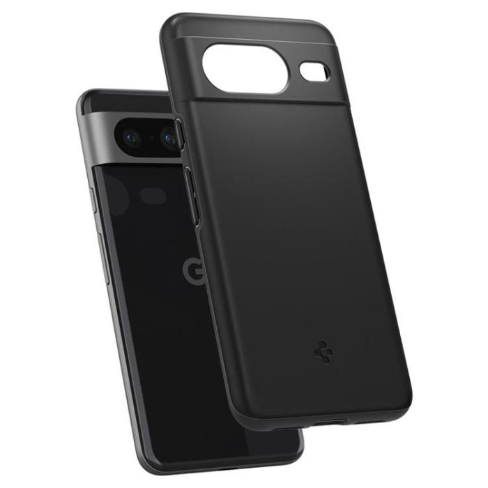 Spigen - Spigen Google Pixel 8 Mobilskal Thin Fit - Svart