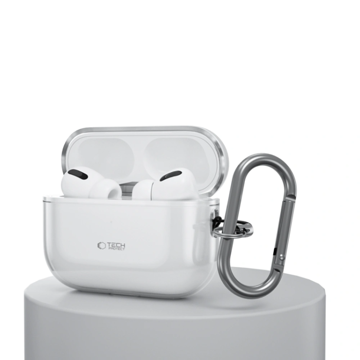 Tech-Protect - Tech-Protect Apple Airpods Pro 3 Skal Flexair - Clear