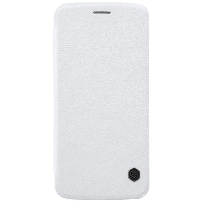 UTGATT5 - Nillkin Qin Series Flipfodral till Motorola Moto Z - Vit