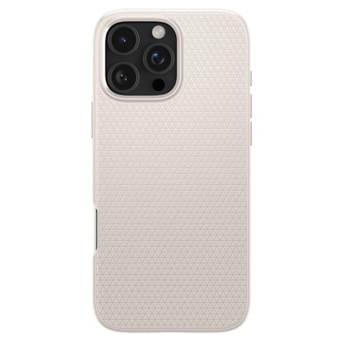 Spigen - Spigen iPhone 16 Pro Max Mobilskal Liquid Air - Natural Titanium