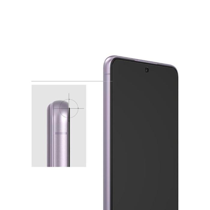 UTGATT - Ringke ID 2-Pack Härdat Glas Skärmskydd Galaxy S21 FE - Clear