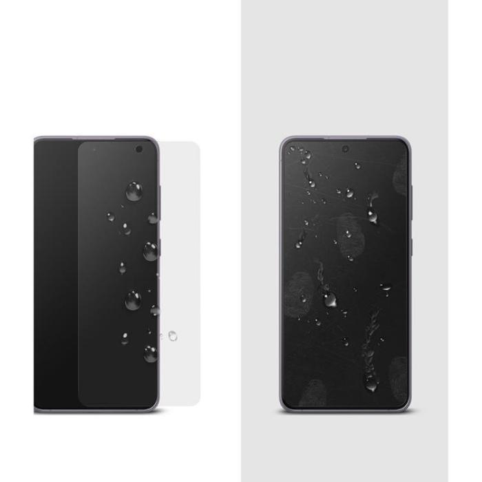 UTGATT - Ringke ID 2-Pack Härdat Glas Skärmskydd Galaxy S21 FE - Clear