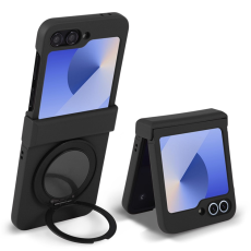 A-One Brand - Galaxy Z Flip 6 Mobilskal MagSafe Electroplated Vein Rotating