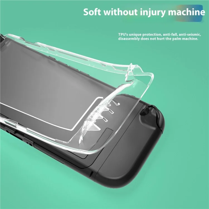OEM - Nintendo Switch 2 Spelkonsol Skal TPU - Clear