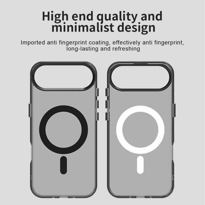 A-One Brand - iPhone 17 Air Mobilskal MagSafe Anti Drop Hybrid - Svart