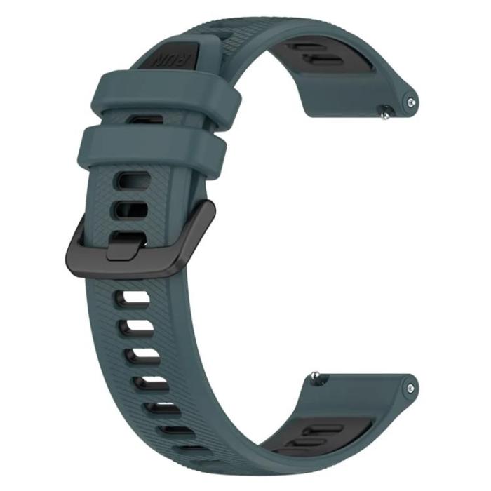Taltech - Galaxy Watch 6 Classic (47mm) Armband - Olivgrön/Svart
