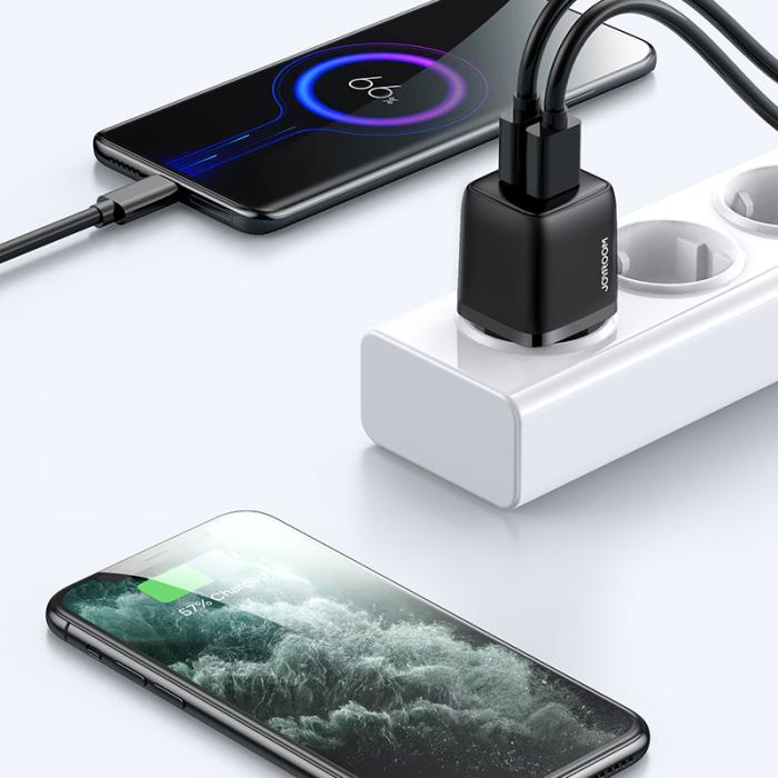 UTGATT1 - Joyroom 2x USB Väggladdare 12 W - Vit