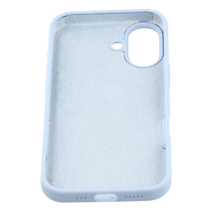 A-One Brand - iPhone 17 Mobilskal Solid Silikon Shockproof - Babyblå