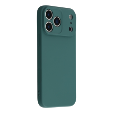 Amorus - AMORUS iPhone 17 Pro Mobilskal Precise Cutouts TPU Fiber - Armégrön