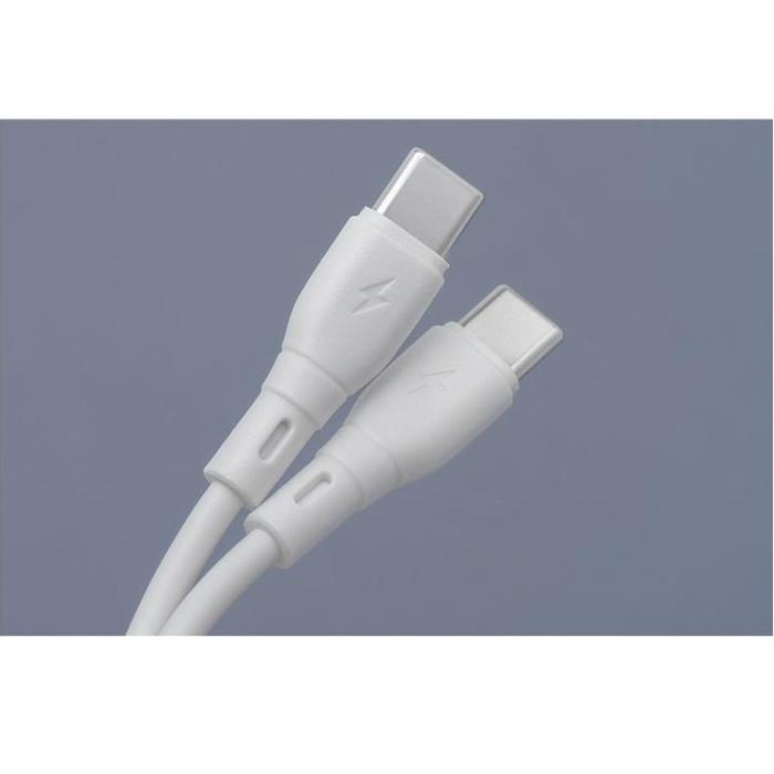 Blue Star - Blue Star USB-C - USB-C 3A 60W Kabel 1m ECO PJ73-13-3 - Vit