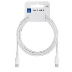 Blue Star - Blue Star USB-C - USB-C 3A 60W Kabel 1m ECO PJ73-13-3 - Vit