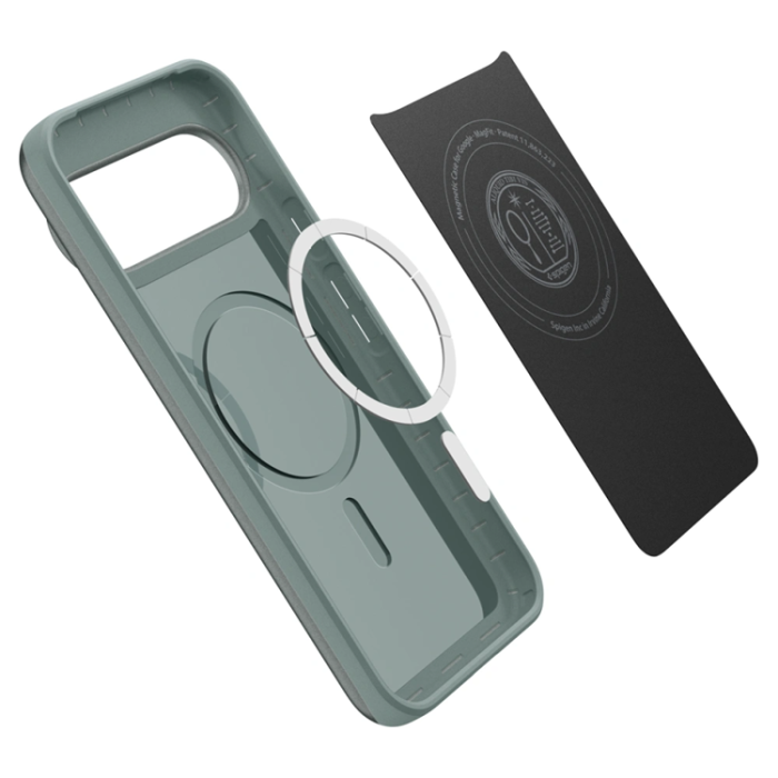 Spigen - Spigen Google Pixel 10/10 Pro Mobilskal Magsafe Thin Fit - Sage Grön