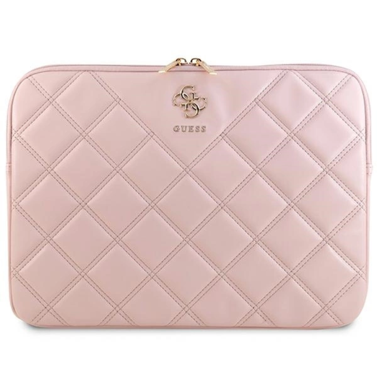 Guess Datorfodral 14"""" Quilted 4G - Rosa | 2353 | AlltMobil