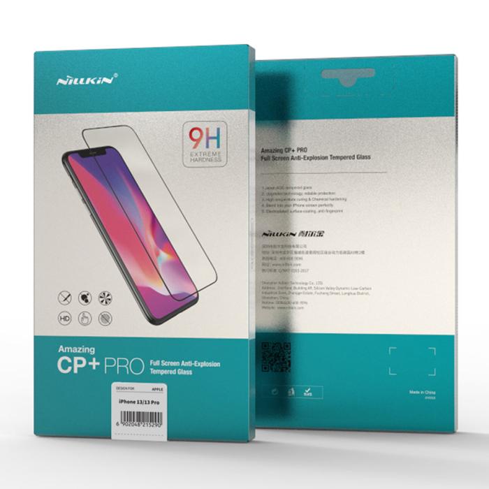Nillkin - Nillkin CP+PRO Ultra Thin Full Härdat glas iPhone 13 Mini - Svart