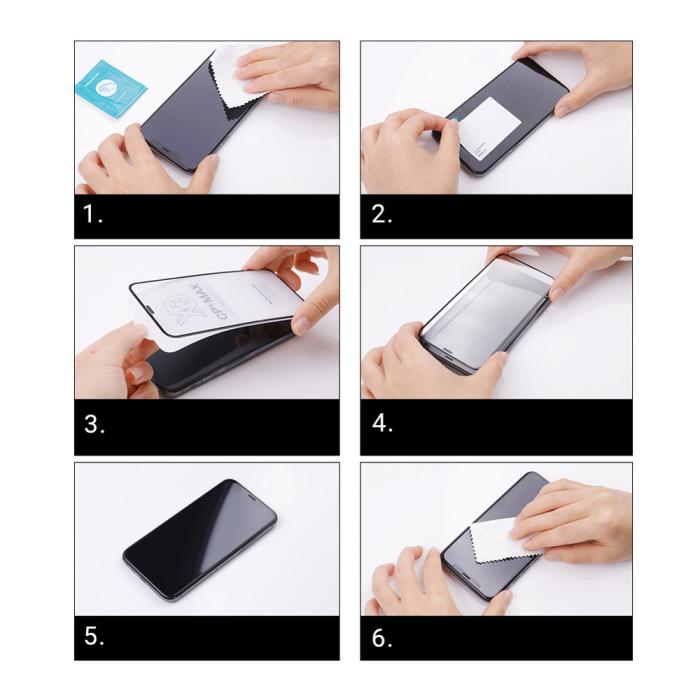 Nillkin - Nillkin CP+PRO Ultra Thin Full Härdat glas iPhone 13 Mini - Svart