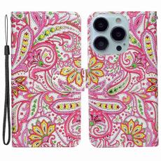 OEM - iPhone 14 Pro Plånboksfodral Folio Flip - Flower