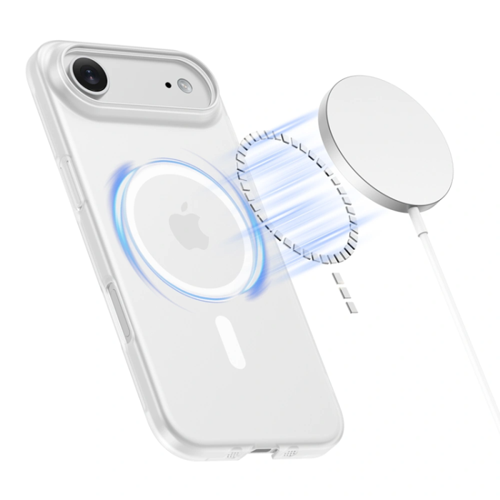 Tech-Protect - Tech-Protect iPhone 17 Air Mobilskal Magsafe Slim - Matte Vit