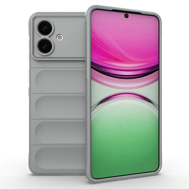 AMORUS Galaxy S26 Edge Mobilskal Soft TPU Rugged (Ljusgrå) | 2353 | AlltMobil